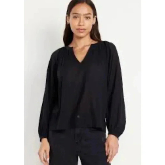 Old Navy Tops - Women's old Navy Blouse, Black, Size Large